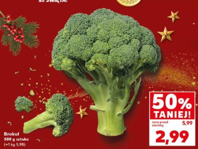 Brokuł promocja w Kaufland