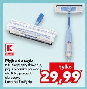 Myjka do szyb + 2 wkłady K-classic promocja