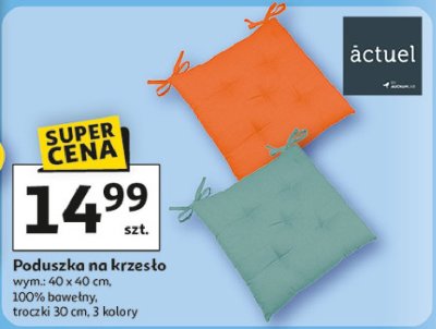 Poduszka na krzesło 40 x 40 cm Actuel promocja