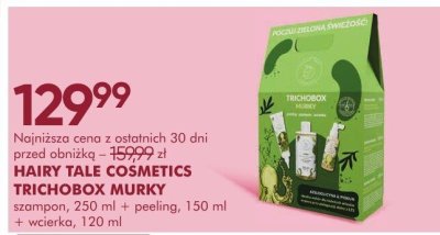 Zestaw kosmetyków HAIRY TALE COSMETICS TRICHOBOX MURKY szampon 250 ml + peeling 150 ml + wcierka 120 ml promocja w Super-Pharm