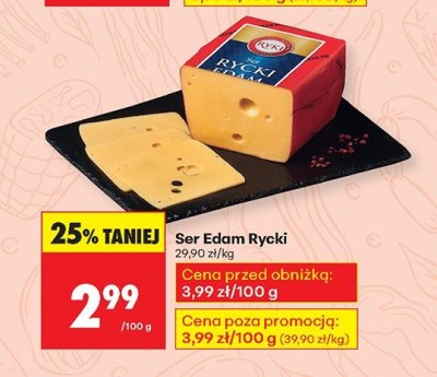 Ser promocja w Biedronka
