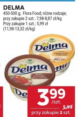 DELMA różne rodzaje promocja w Stokrotka