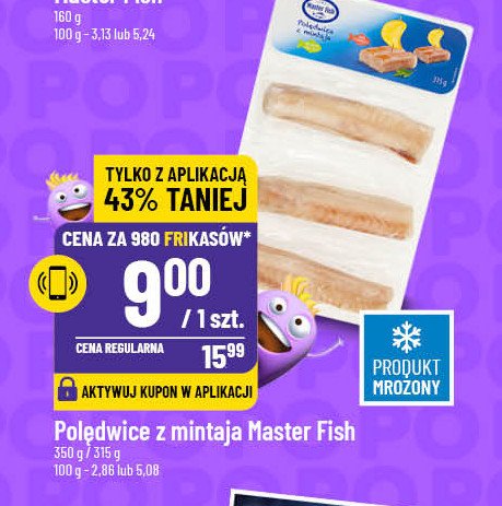 Mintaj filet Master fish promocja