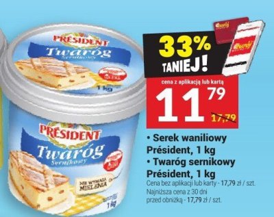 Twaróg semikowy 1 kg promocja w Twój Market