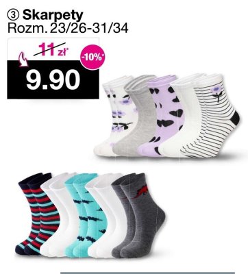 Skarpety promocja w Woolworth