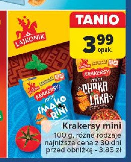 Krakersy chakalaka Lajkonik mini krakersy promocja