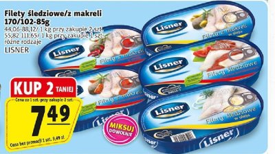 Filety 艣ledziowe promocja w Prim Market