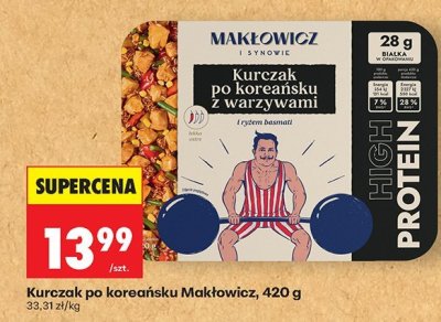 Kurczak po koreańsku 420 g promocja w Biedronka