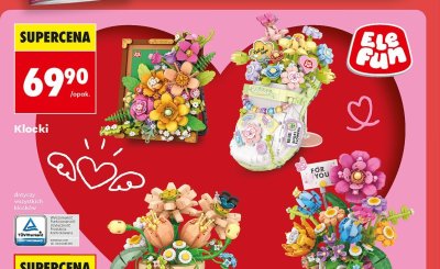 Klocki różne rodzaje promocja w Biedronka