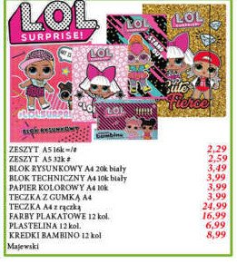 Kredki 12 kolor贸w lol suprise Bambino st.majewski promocja