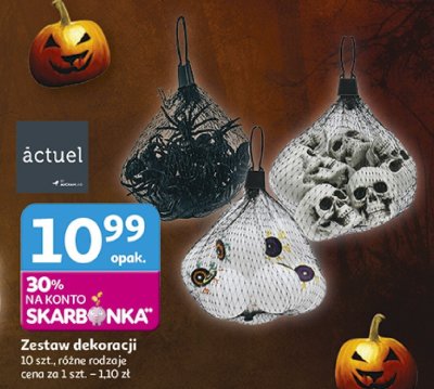 Zestaw dekoracji różne rodzaje promocja w Auchan
