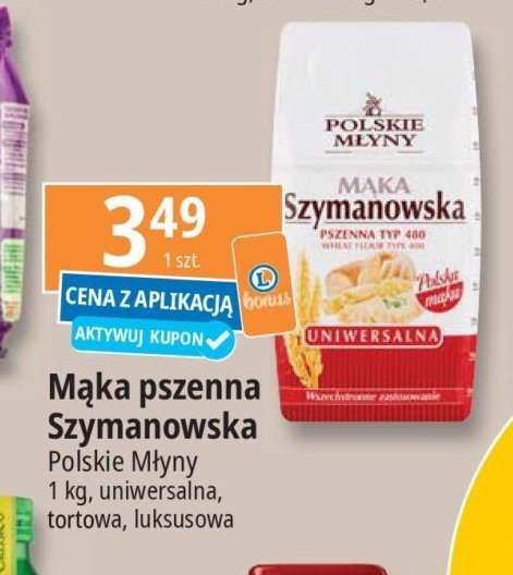 Mąka szymanowska luksusowa Polskie młyny promocja