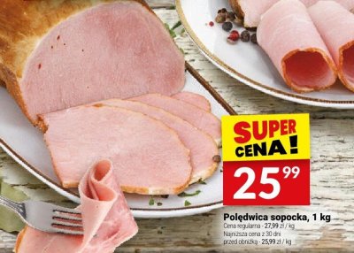 Polędwica sopocka, 1 kg promocja w Twój Market