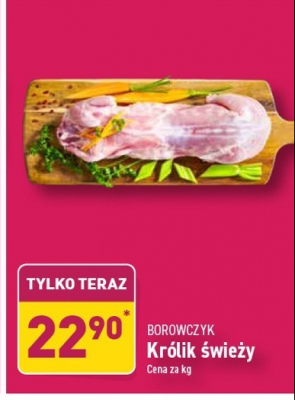 Królik świeży Borowczyk promocja
