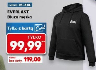 Bluza męska m-3xl Everlast promocja w Kaufland