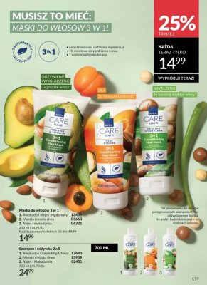 Maska do włosów 3 w 1 Avon Care Hair Healthy Hydration - Aloes i makadamia promocja w AVON