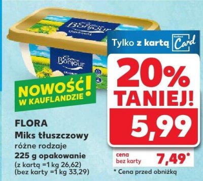 Miks tłuszczowy  promocja w Kaufland