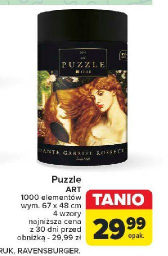 Puzzle art 1000 el. Interdruk promocja w Carrefour