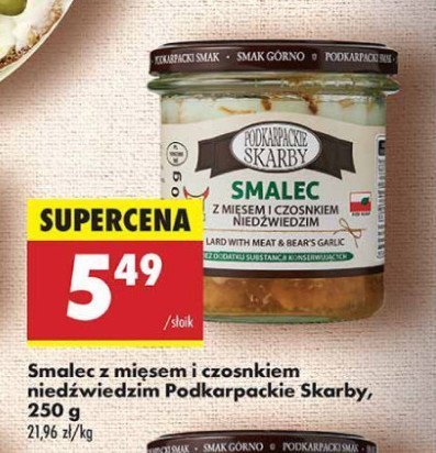 Smalec z mięsem i czosnkiem Podkarpackie skarby promocja