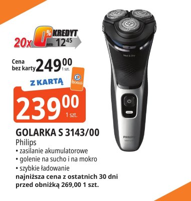 Golarka S 3143/00 Philips promocja w Leclerc