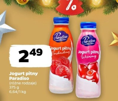 Jogurt pitny, różne rodzaje promocja w Netto