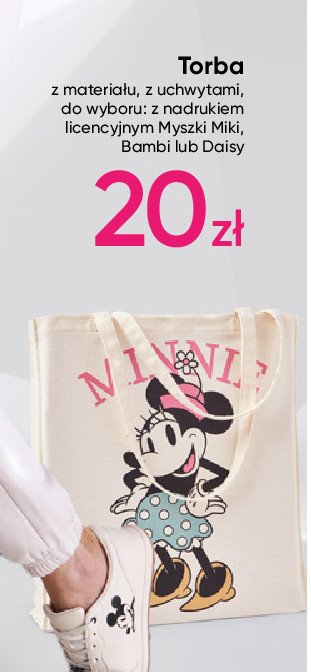 Torba materiałowa minnie promocja w Lidl