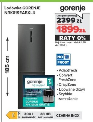 Lodówka NRK619EABXL4 promocja w NEONET