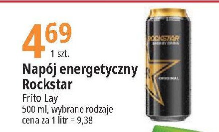 Nap贸j energetyczny Rockstar Original Energy Drink promocja