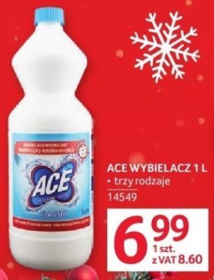 Wybielacz Ace 1 L promocja w Selgros