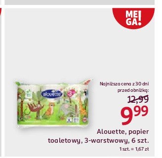 Papier toaletowy Alouette promocja