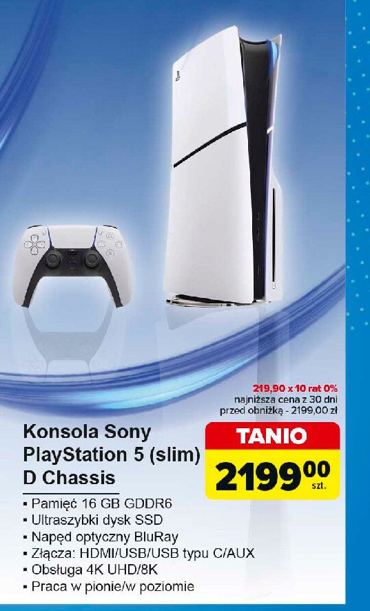 Konsola playstation 5 + pad Sony promocja