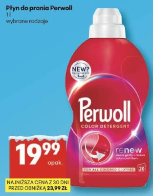 Płyn do prania Perwoll 1l wybrane rodzaje promocja w Delikatesy Centrum