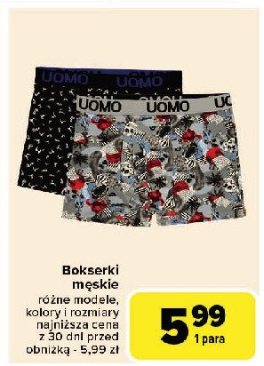 Bokserki Uomo promocja