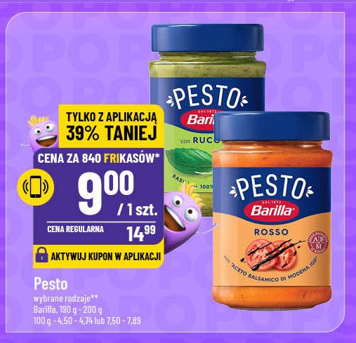 Pesto genovese Barilla promocja