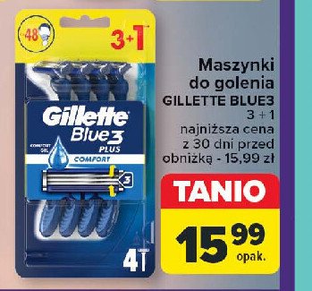 Maszynka do golenia Gillette Blue 3 Comfort promocja