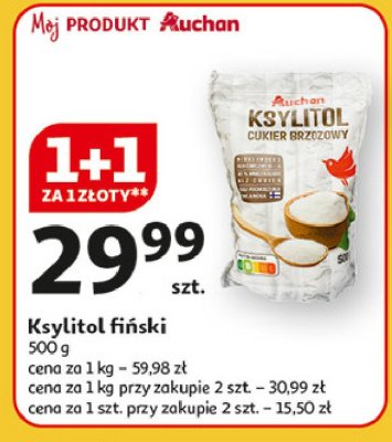 Ksylitol Auchan promocja