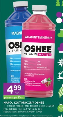 Napój izotoniczny Oshee różne rodzaje promocja w Stokrotka