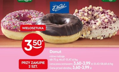 Donut różne rodzaje promocja w Żabka