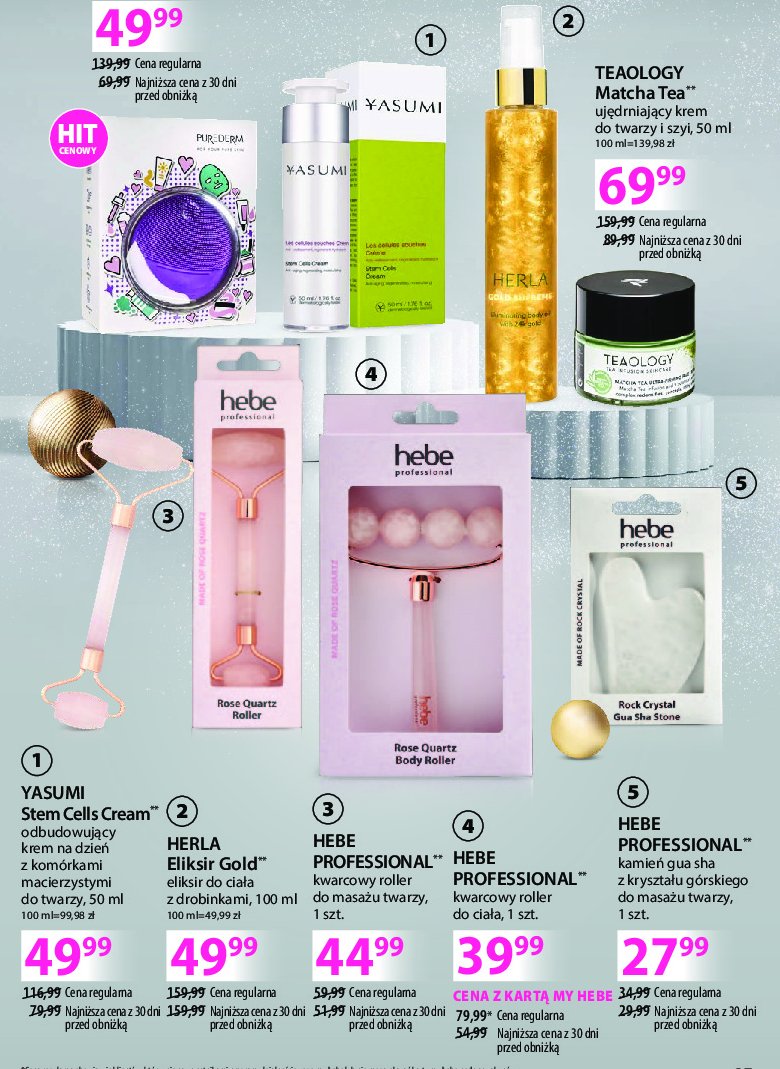 Roller do masażu ciała Hebe cosmetics promocja w Hebe