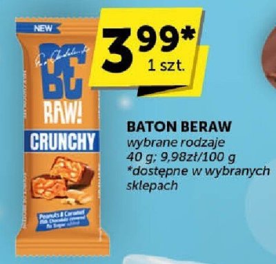Baton Beraw wybrane rodzaje 40 g promocja w Groszek
