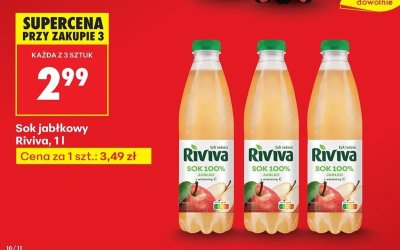 Sok jabłkowy 1 l promocja w Biedronka