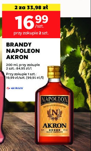 Brandy NAPOLEON AKRON promocja