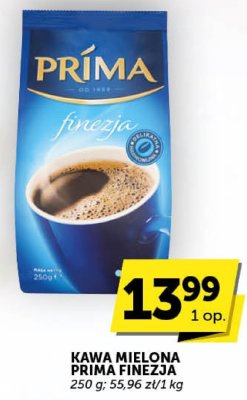 Kawa mielona Prima Finezja promocja w Euro Sklep
