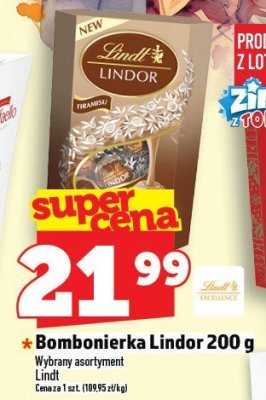 Bombonierka Lindor 200 g promocja w TOPAZ