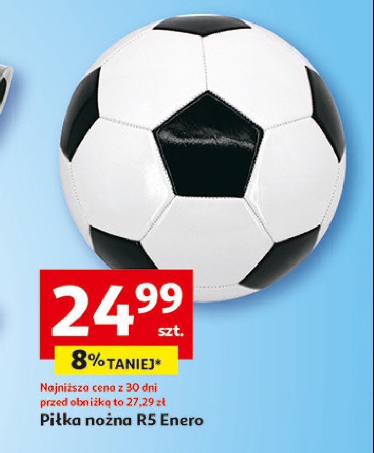 Piłka nożna Enero promocja w Auchan