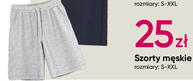 Szorty dresowe męskie rozm. s-xxl promocja