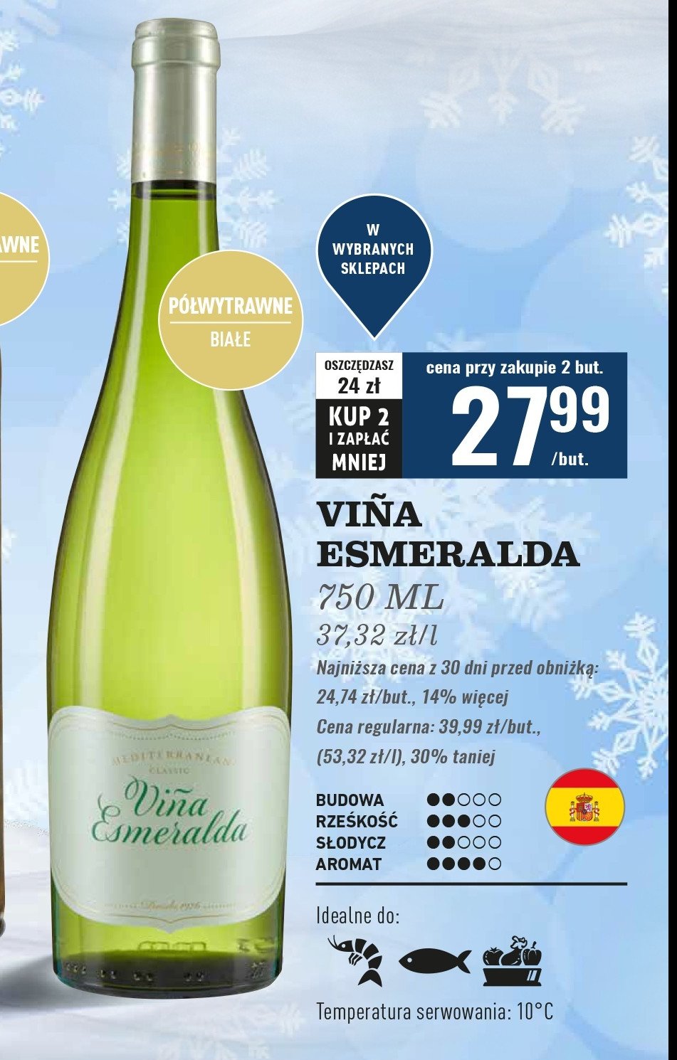 Wino VINA ESMERALDA promocja