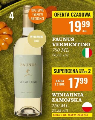 Wino promocja w Biedronka