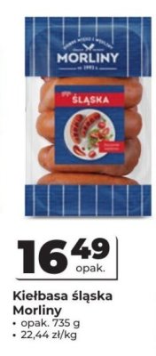 Kiełbasa śląska Morliny promocja w Odido