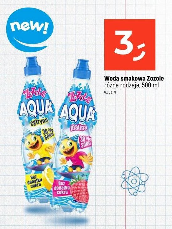 Napój cytrynowy Zozole aqua promocja